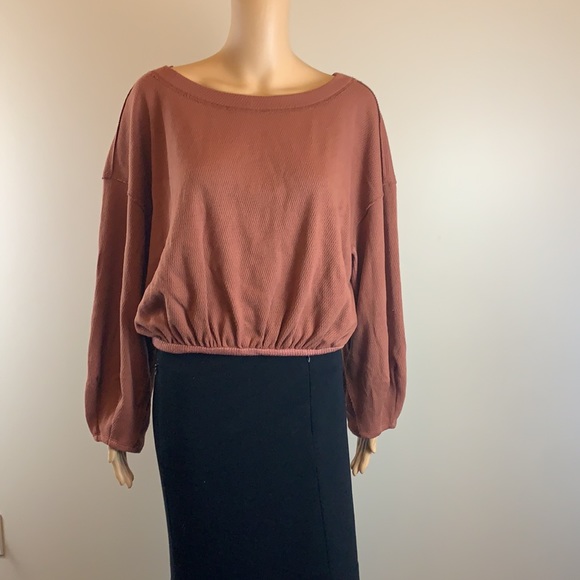 Free People Cuddle Bubble top NWT XS - Picture 6 of 7